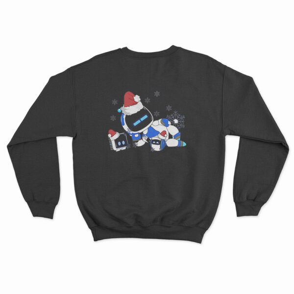 Astro Bot Wearing Santa Hats Sweatshirt 7