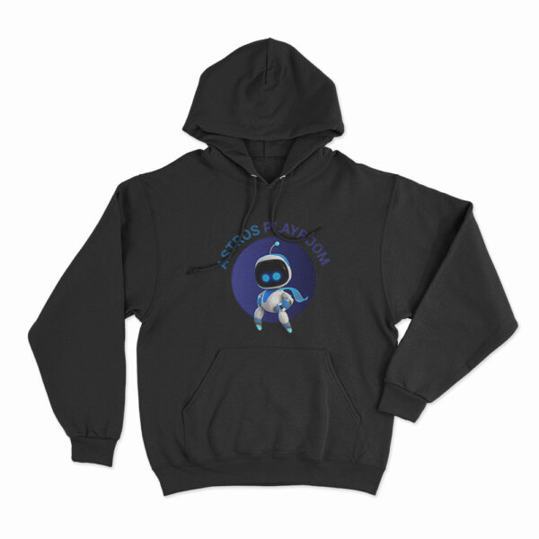 Astro Bot With Astro Playroom Hoodie Black 3xl