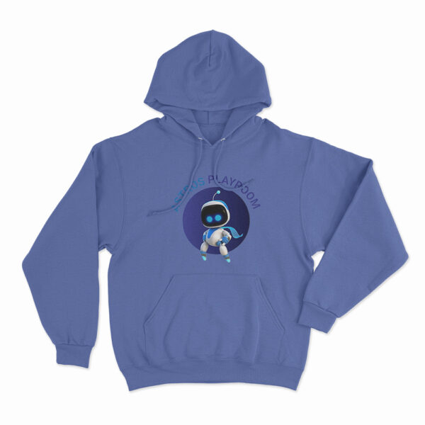 Astro Bot With Astro Playroom Hoodie Blue 3xl