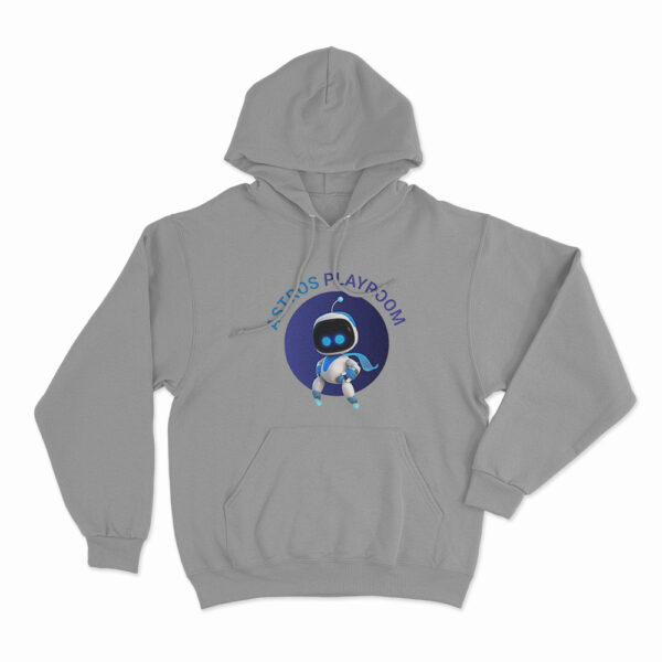 Astro Bot With Astro Playroom Hoodie Grey 3xl