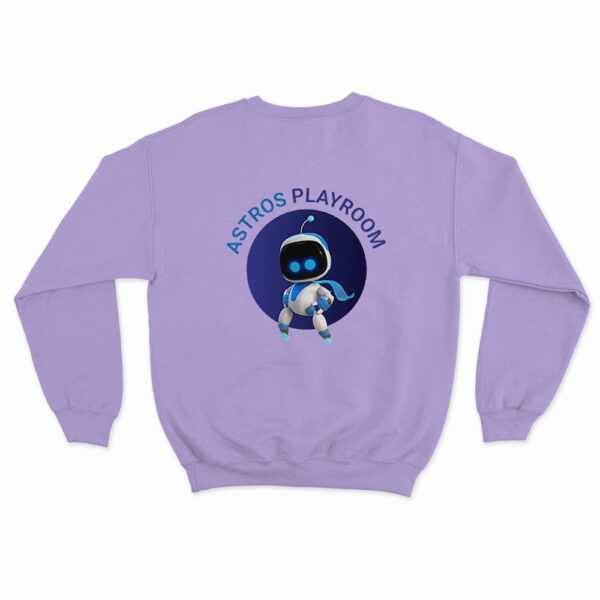 Astro Bot With Astro Playroom Sweatshirt