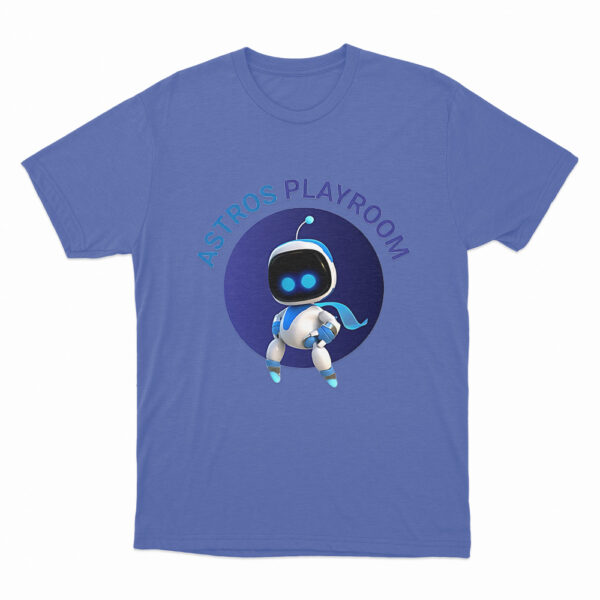 Astro Bot With Astro Playroom T Shirt Blue 3xl