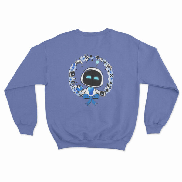 Astro Bot With Gaming Accessories Sweatshirt 3