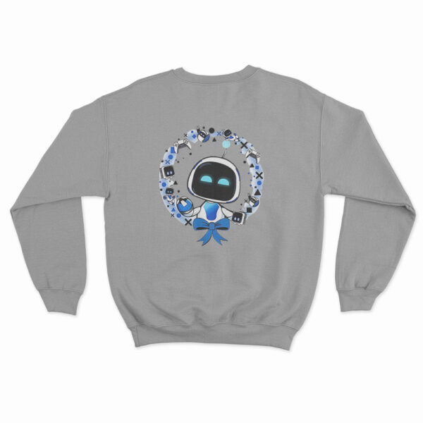 Astro Bot With Gaming Accessories Sweatshirt 4