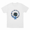 Astro Bot With Gaming Accessories T Shirt White 3xl