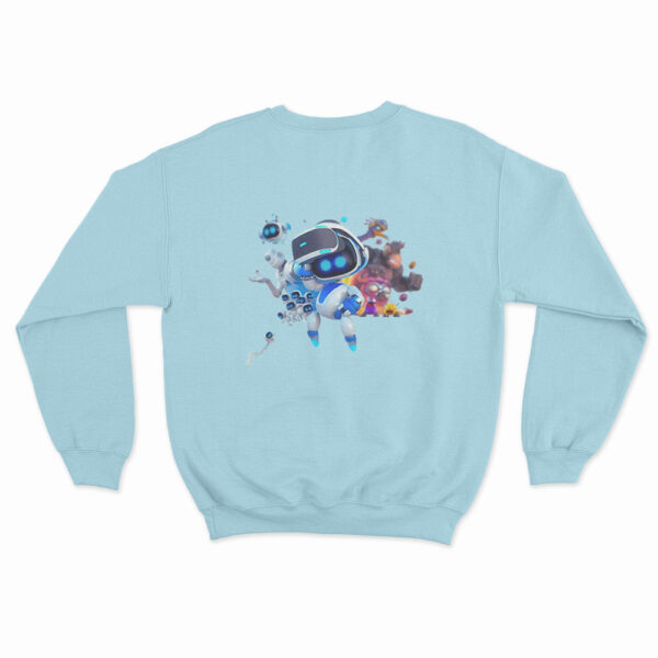 Astro Bot With Vr Headset Sweatshirt 2