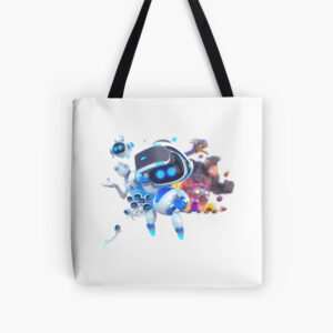 Robots With Vr Headsets Tote Bag